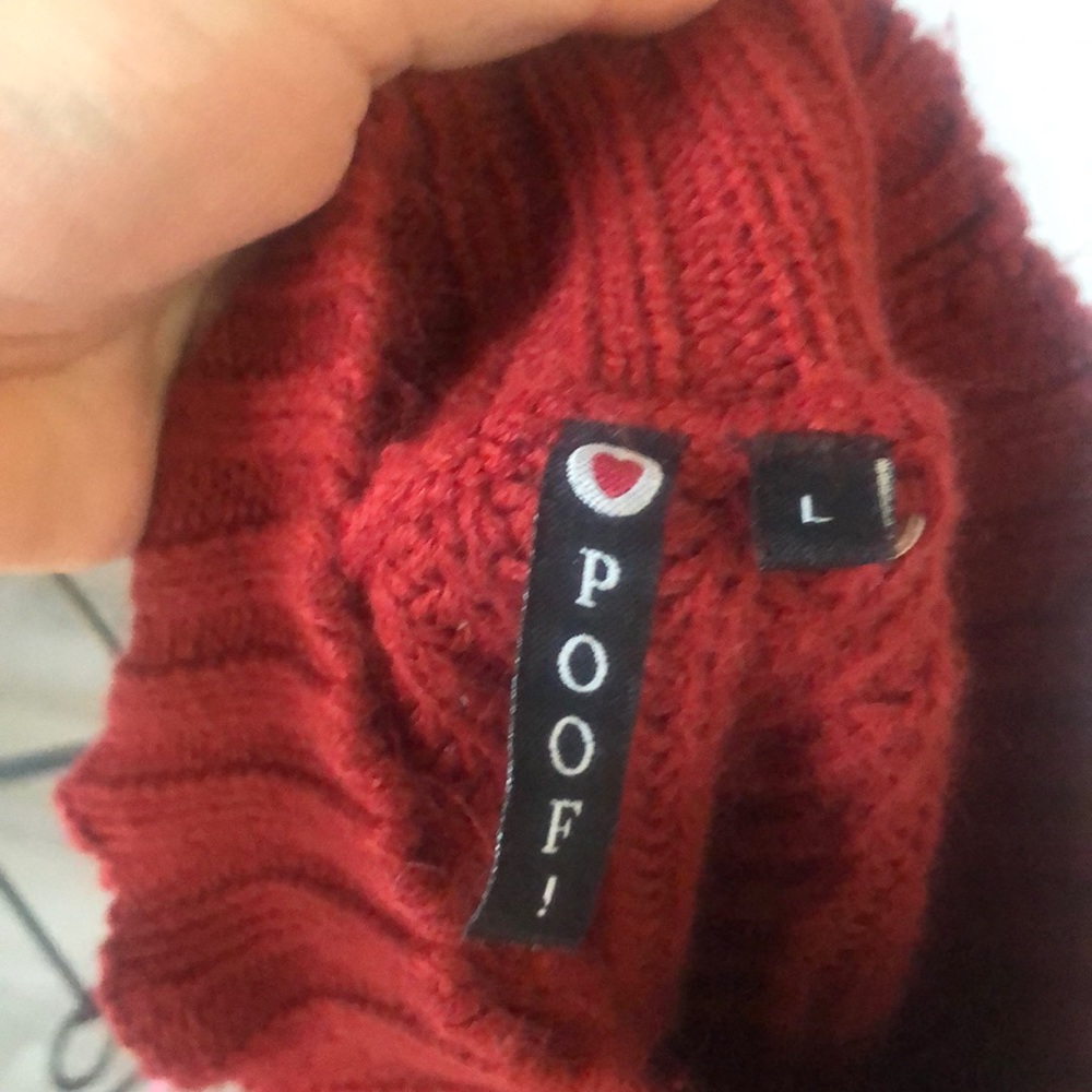 Reddish/Orange Rustic Colored Sweater - image 3